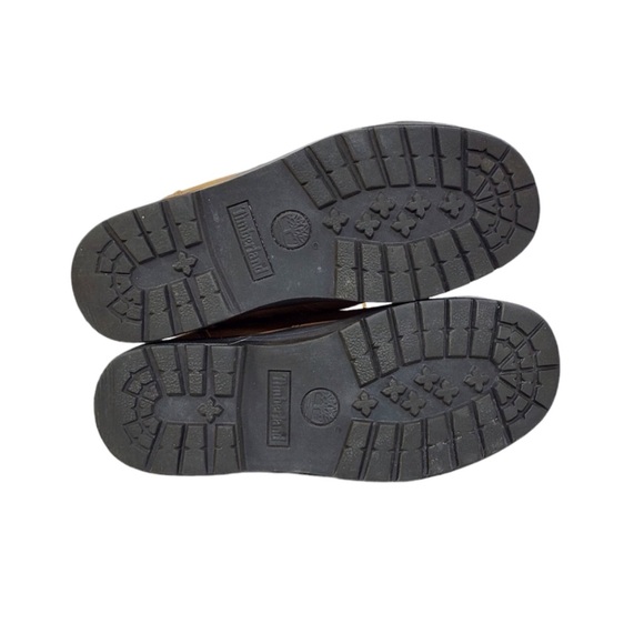 Timberland Leather Nubuck Tall Field Boots in Wheat Junior Girls Size 4.5 - Picture 5 of 5